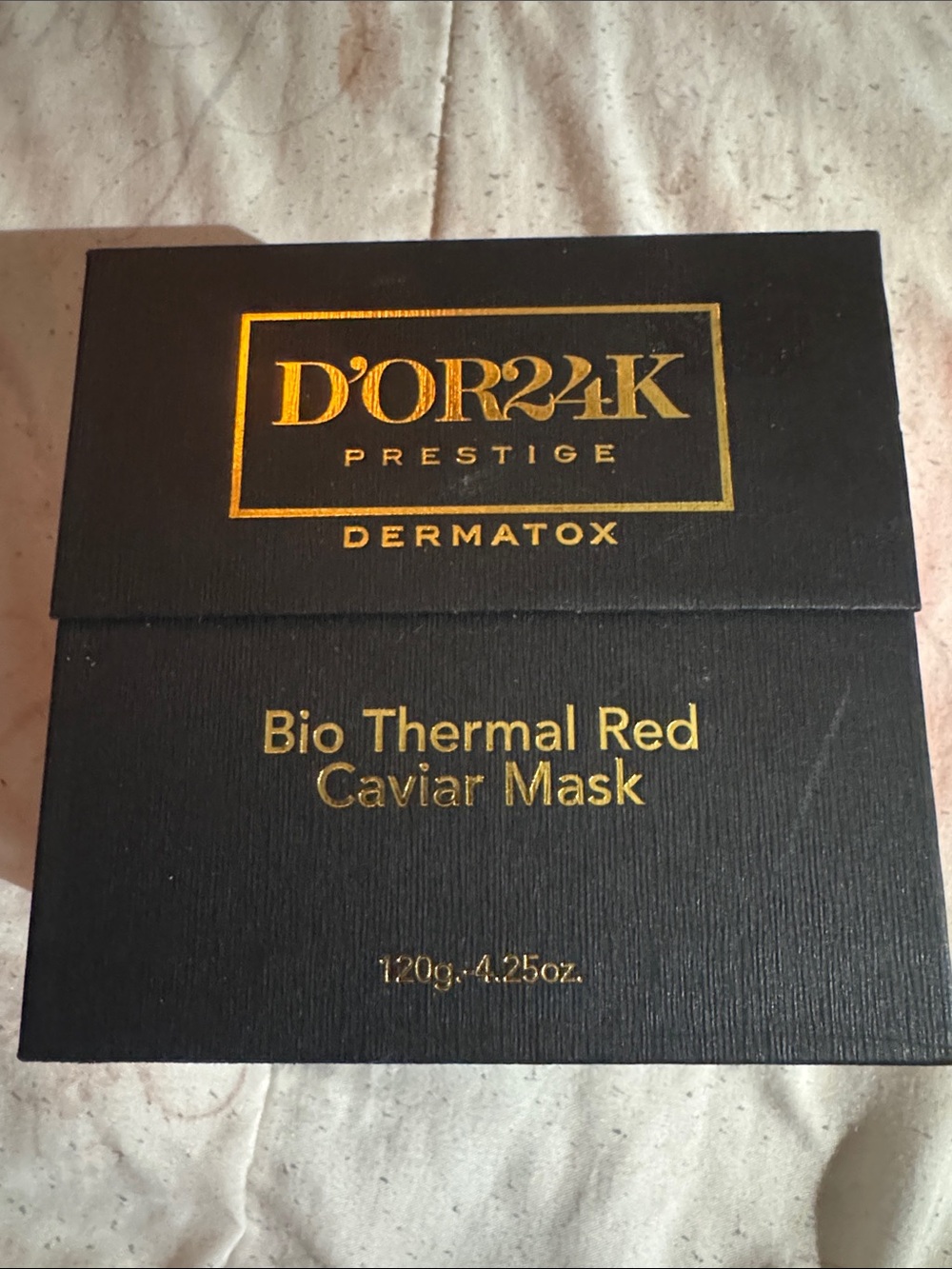 D'OR24K Prestige Bio Thermal Red Caviar Mask — Red
